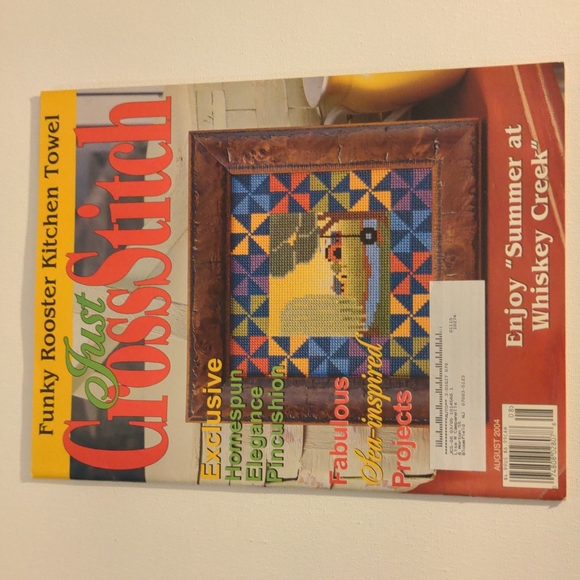 Just CrossStitch Magazine August 2004 - Picture 1 of 16
